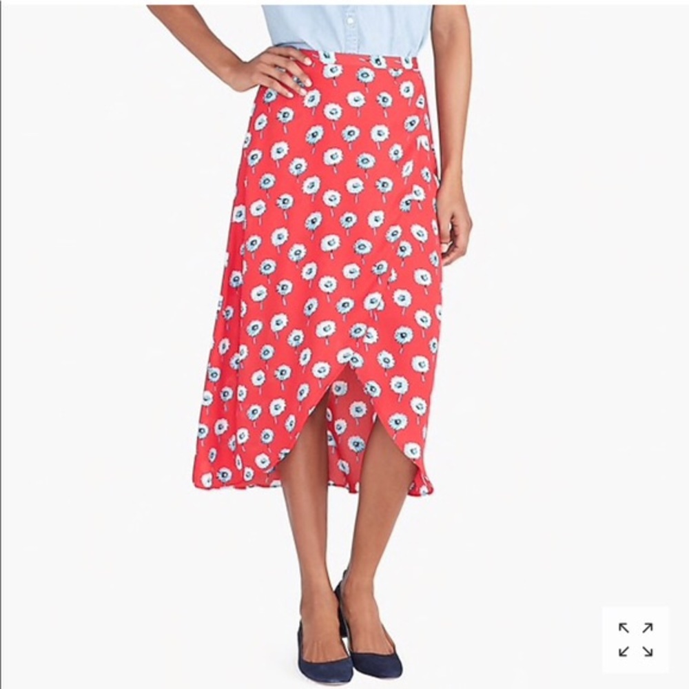 J Crew Midi Skirt